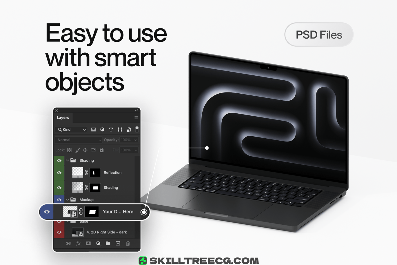 图片[2]-Macbook Pro M3 Mockup – Light Version（605995）-技能树